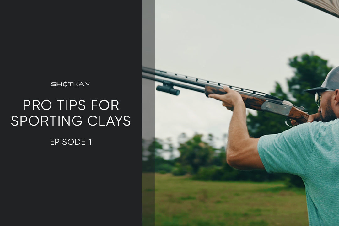 ShotKam Pro Tips for Sporting Clays Episode 1 – Canadian shooter focuses on perfecting his aim in this guide to mastering clay shooting techniques.