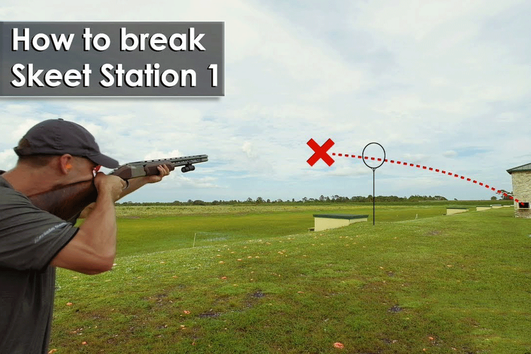 Image for mastering skeet shooting at Station 1 in Canada, featuring expert tips for accurate target engagement.