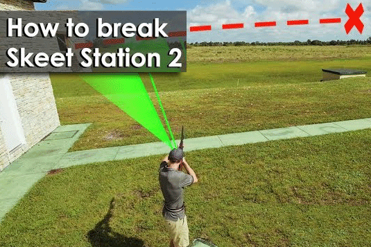 How to successfully break Skeet Station 2 targets using ShotKam's guide for Canadian shooters.