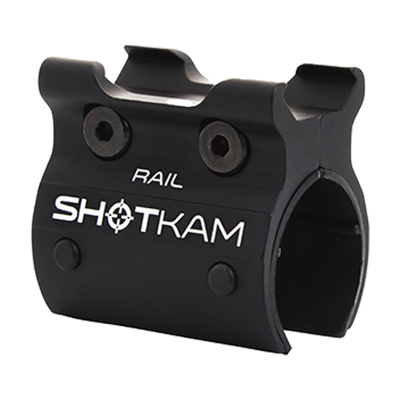 ShotKam Rail Mini Mount – This sturdy rail mount fits Picatinny and Weaver systems, securely attaching the Gen 4 Mini ShotKam to Canadian shooters’ rifles for clear video footage.